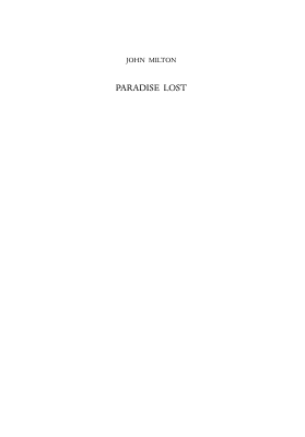 009-Paradise Lost - John Milton.pdf